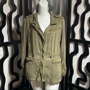 Max Jeans Green Jacket